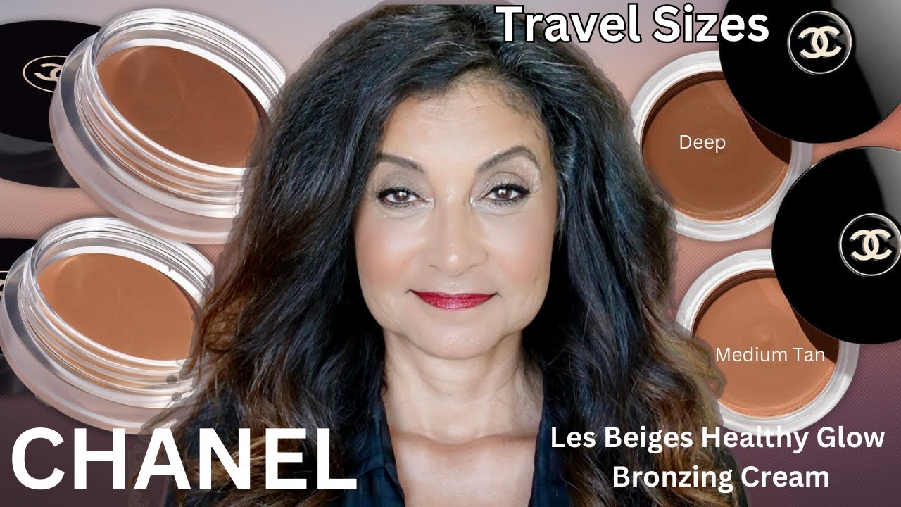 LES BEIGES Travel-size healthy glow bronzing cream 390 - Soleil tan bronze