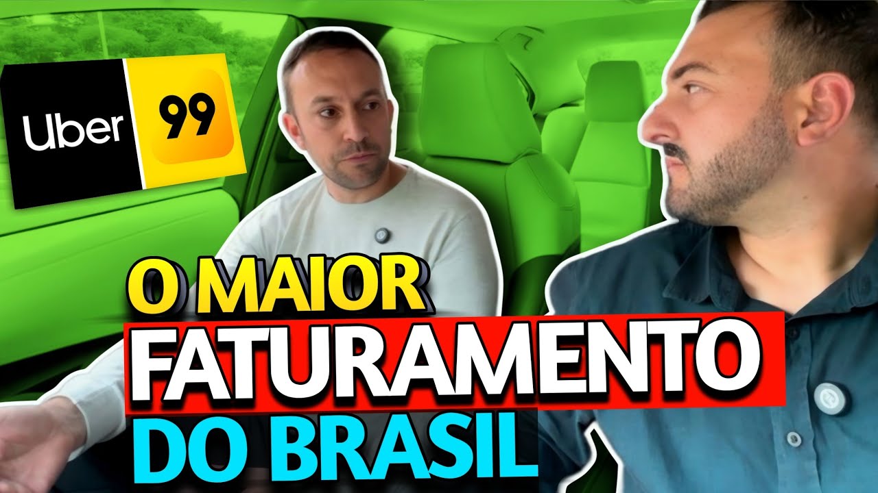 Ele Trabalhou no Limite com Uber e 99 – Veja o Faturamento Surreal de 1 Mês