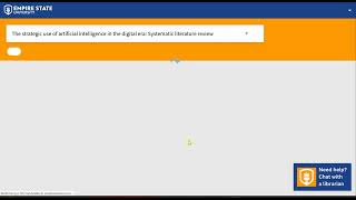 Library Research Skill: Reference Mining