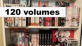 I doubled my Manga Collection... | 2021 Manga Collection (120 volumes)