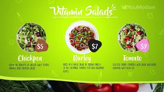 Tasty Menu Motion Motion Graphics — Instant Download