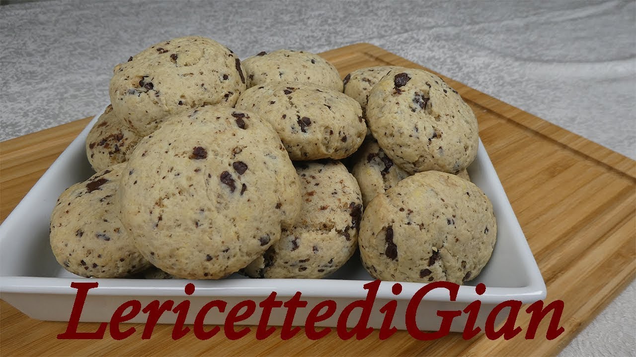 BISCOTTI RICOTTA E CIOCCOLATO Semplici e veloci - Lericettedigian