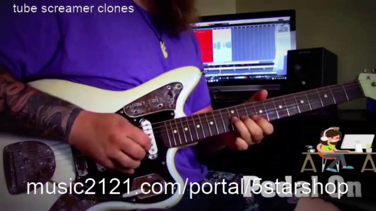 Cheap Guitar Distortion Pedals Tube Screamer Clone Review YouTube