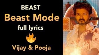 Beast Mode - Meaner... Leaner... Stronger... song full lyrics | Beast | Action Song | LyRiC world