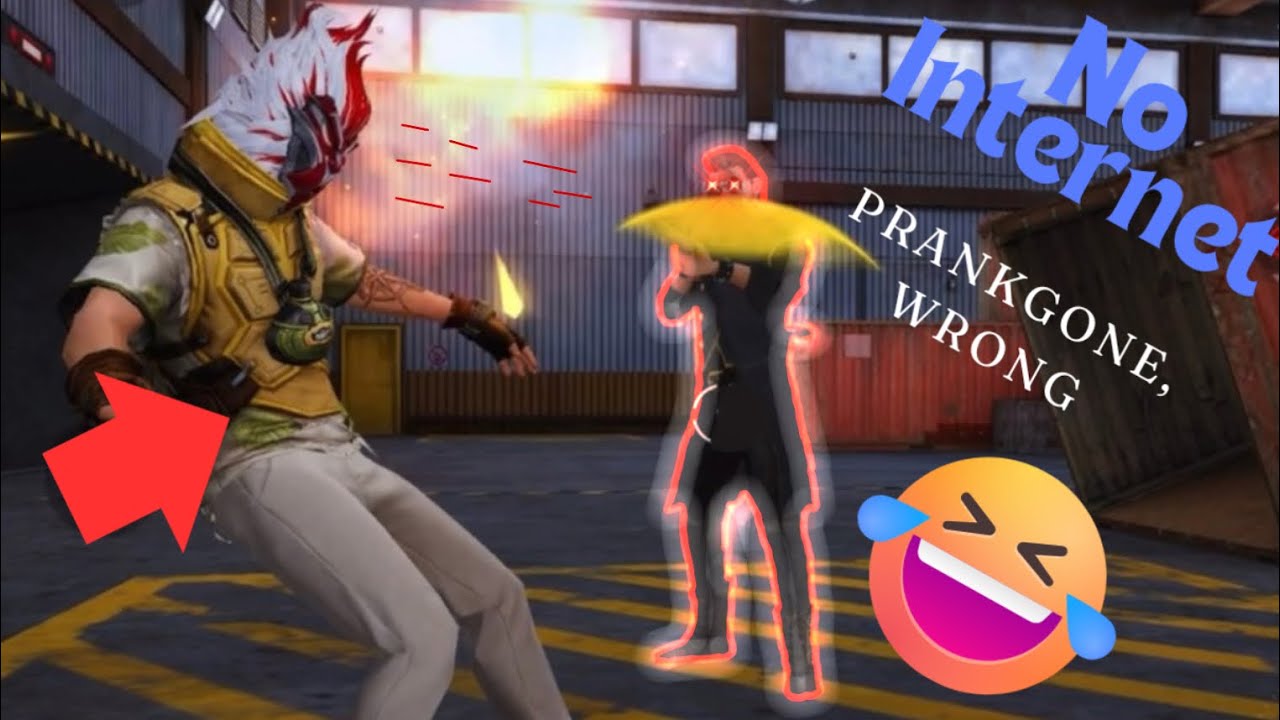 No Internet prank gone wrong lol 😜 gameplay #freefrie #ytvideo #viral ...