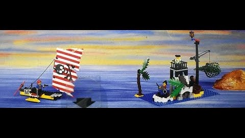 Lego 6296 - an instruction to build alternative model "A"