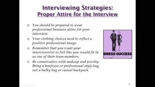 Learn Over Lunch Webinar Part 1: Basic Interviewing Strategies
