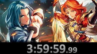 Unperfecting Speedrunning FE10 Draft Race%