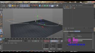 Famous Cinema 4D Tutorial Basic |  Introduction Spline ( Line up , Project, Round) In C4D Profile