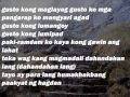 Ron Henley ft. Kat Agarrado Hagdan Lyrics Video