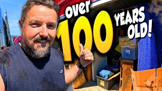 He owned an ANTIQUE SHOP... And I bought his storage unit!