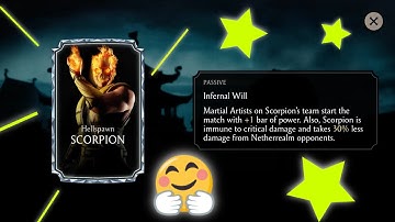 Hey I Got Diamond Hellspawn Scorpion 😍. You Should Do This Too. | Mortal Kombat Mobile