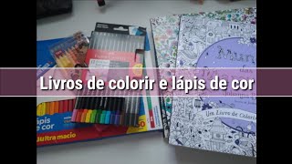 Meus livros de colorir e lápis de cores 🥰💕 Tris mega soft color e Faber Castell super soft screenshot 3