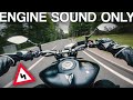 Yamaha MT-09 sound - WP APEX Pro suspension [RAW Onboard]