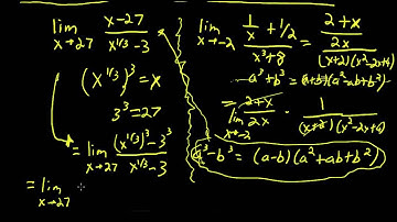 LImits 18 -another rational function with tricky factoring