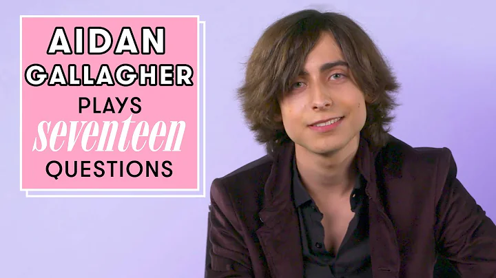 Aidan Gallagher On 'The Umbrella Academy', Playing 'Five' and His Music | 17 Questions | Seventeen