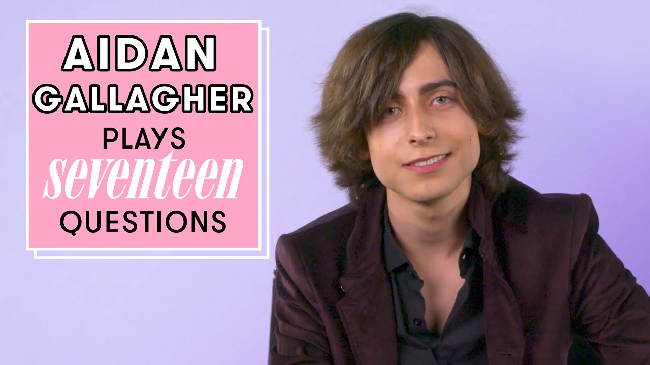 Aidan Gallagher On 'The Umbrella Academy', Playing 'Five' and His Music | 17 Questions | Seventeen