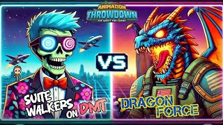 Siege Hits - Suite Walkers on DMT #10 vs Dragonforce #9 - KoTH & Disguised | Animation Throwdown