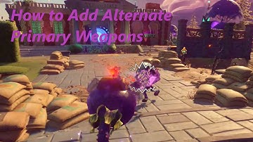 Frosty Editor Tutorial #31: How to Add Alternate Primary Weapons in Plants vs. Zombies GW2