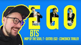 Mikey Reacts to BTS (방탄소년단) MAP OF THE SOUL : 7 'Outro : Ego' Comeback Trailer