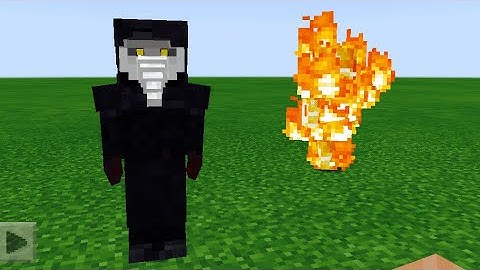 SCP-049-JS Vs. SCP-457 in Minecraft PE