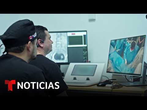 Desarrollan un robot capaz de operar a distancia los casos de derrame cerebral | Noticias Telemundo