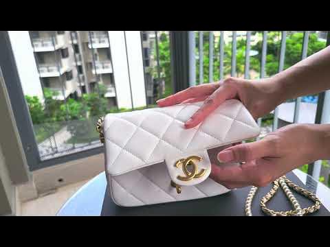 mini black chanel bag new