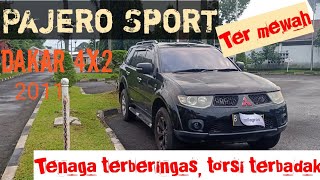 Cari Juragan Baru, Pajero Sport Dakar 4x2 A/T 2011. 