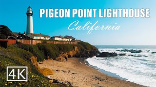 [4K] Pigeon Point Lighthouse  California USA