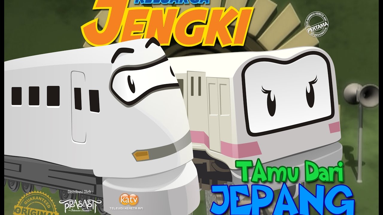 Train Animation Tamu Dari Jepang Keluarga Jengki YouTube