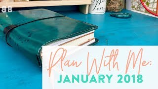 Plan With Me #25: January, 2018