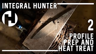 Knife Making: Preparing a Coil Spring Integral Hunter for Heat Treatment