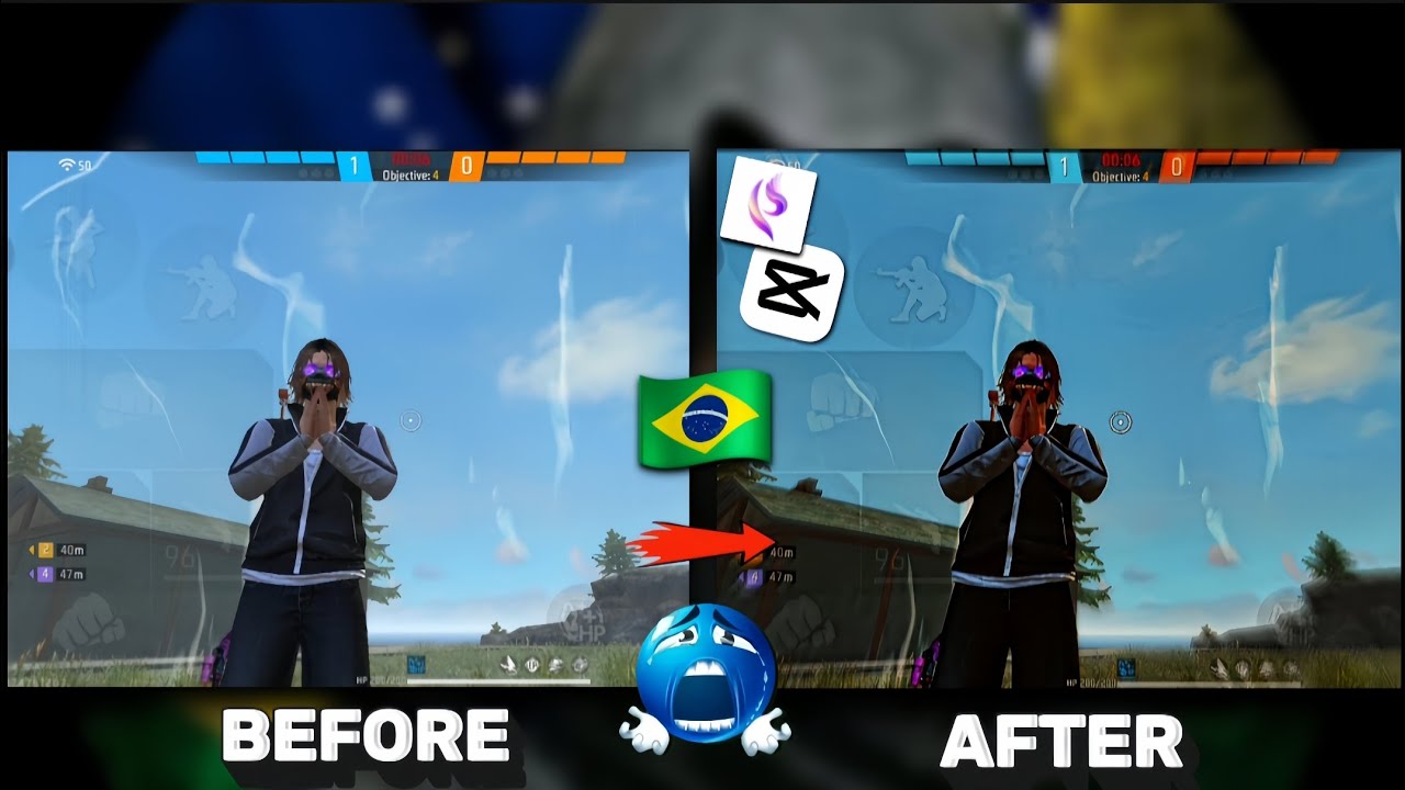 My quality Tutorial +👺 how to add brazilian effect ||🇧🇷 Rdx ffx