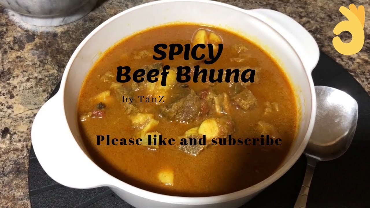 SPICY BEEF  BHUNA   by TanZ