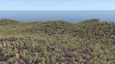 Build vegetation with Arnold Standins and Mash in Maya 2018
