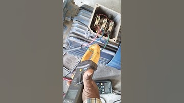 3 phase motor amp check #shorts