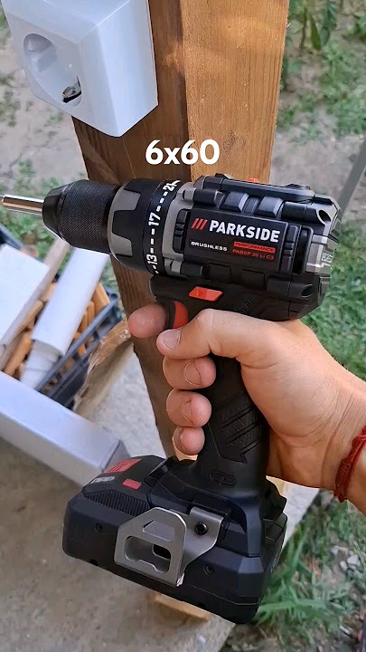 Parkside Performance Cordless Drill 60 Nm PABSP 20 Li C3 #parkside #performance #cordless #brushless