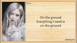 ROSÉ - ON THE GROUND (LYRICS)