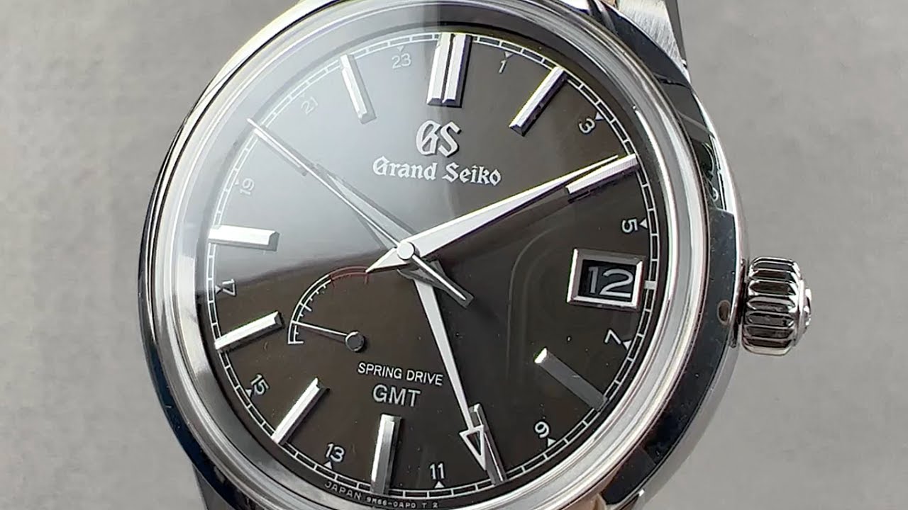 Grand Seiko Spring Drive GMT SBGE227 Grand Seiko Watch Review - YouTube