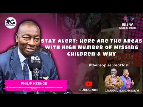 Stay Alert: Here The Areas With High Number Of Missing Children &amp; Why ~ Philip Nzenge