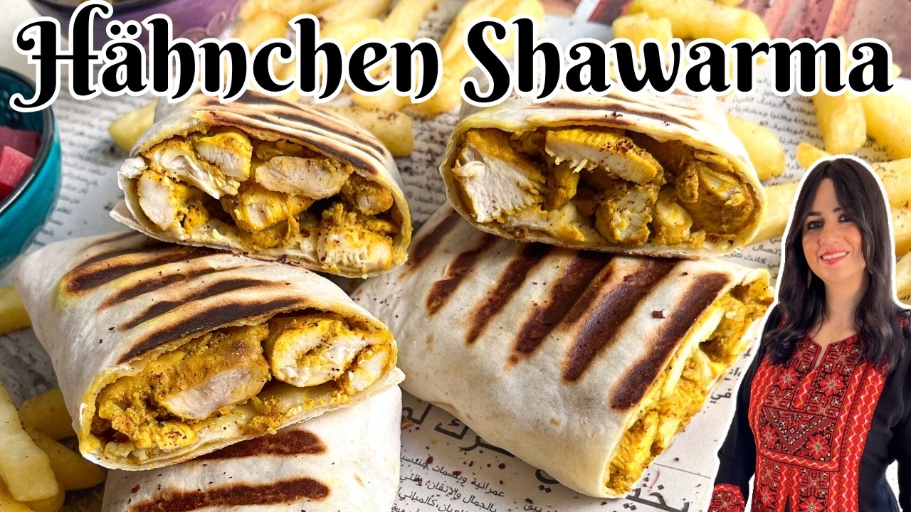Hähnchen Shawarma selber machen - Besser als vom Imbiss