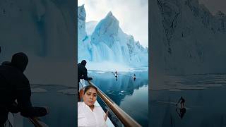 🤙Glacial surfing in alaska#travel #nature #viralvideos #trending#mountains #shorts #trending #viral