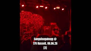 #gigreview out soon! #sanguisugabogg #peelingflesh #australiantour #170russell #melbournegigs #sick