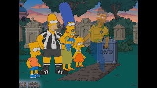 The Simpson - Homer Referee And Threats Behind Football Match