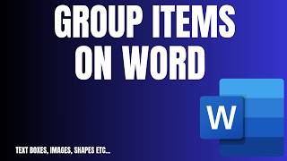 Celebrity How to Group Objects in Microsoft Word (Images, Shapes, Text Boxes) Wealth