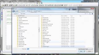 SysCAD Tutorial - Section 7.3 Merge Projects
