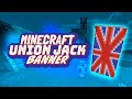 Minecraft union jack banner tutorial  how to make the flag of the united kingdom in minecraft