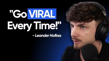 How to get SO good at Ideation EVERY video goes VIRAL (Leander Hofkes)