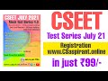 CSEET JULY 21 • Test Series • Free Notes &amp; Scanner • CS Aspirant