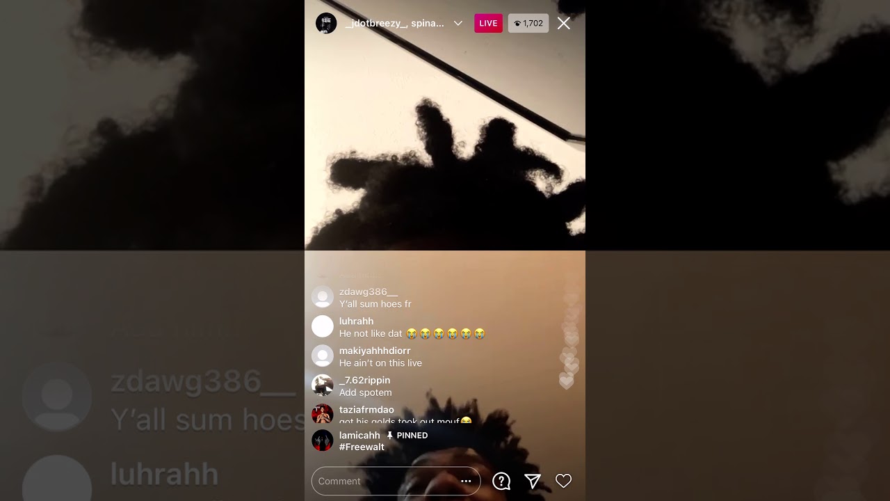 Jdot Breezy and spinabenz on live talking about spotemgottem getting bucked